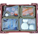 Camp Cover Wolf Box Pouch- 4x Quarters