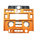 Defender Puma/Tdci Single DIN Dashboard Panel- Vesuvius Red