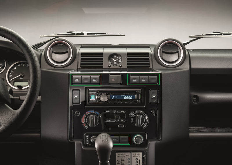 Retro fitting switches into the Td5 or Tdci Defender