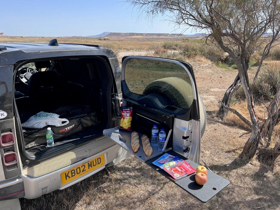 MUD Defender Rear Door Tailgate Table – MUD-UK