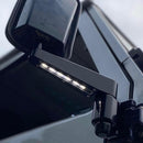 Optimill Defender Wing Mirror Arms with Puddle Lamps