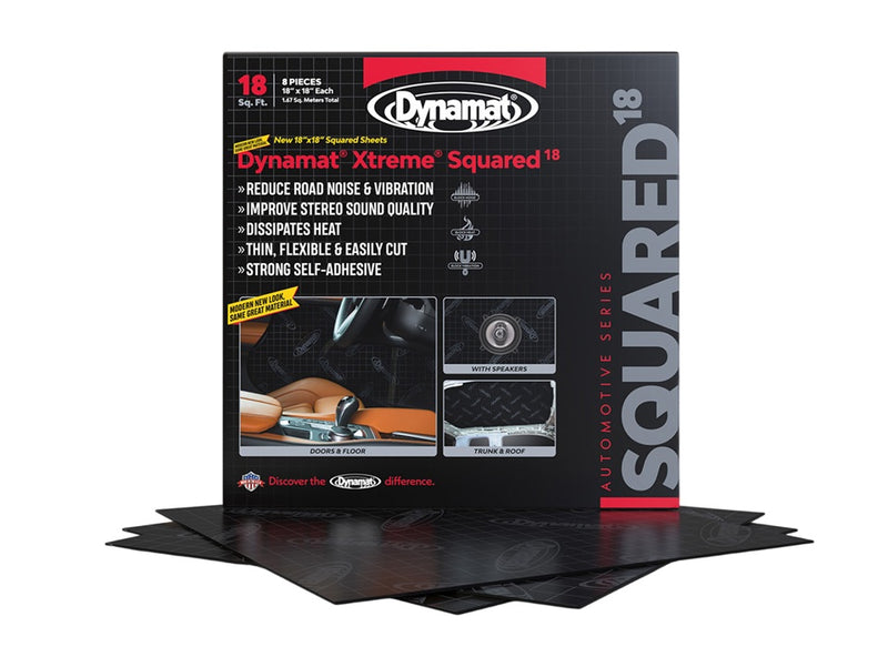 Dynamat Xtreme Square Sound Proofing Sheets x8