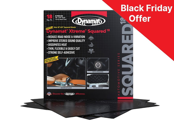 Dynamat Xtreme Square Sound Proofing Sheets x8