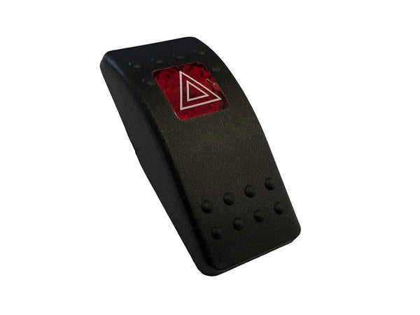 Interruptor Basculante Carling Contura II - Lente Roja, Modelo V2D1B60B-ARCMD-189