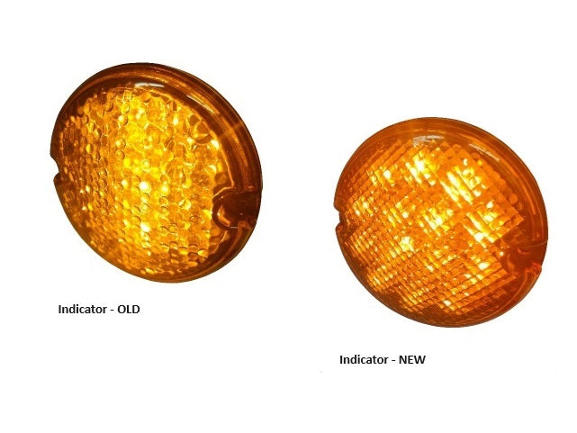 thumbnail image 2 of Ring Automotive 95mm Amber LED Indicator Lamp For Land Rover 90 110 Defender NAS 2 of 4