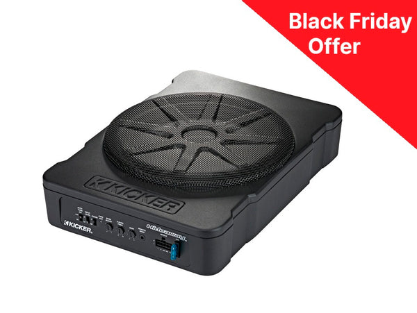 Kicker HS10 10" Underseat Subwoofer Enclosure