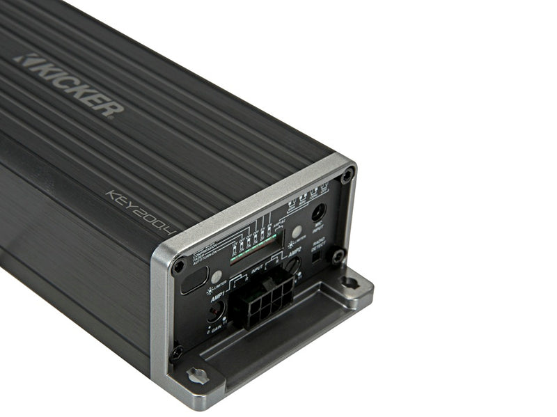 Kicker KEY200.4 4 Channel Amplifier