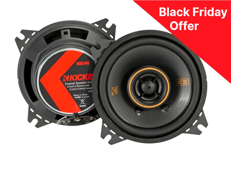 Kicker KS 4", 100mm Speakers
