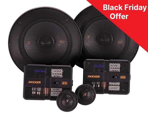 Kicker KS 5.25", 130mm Component Speaker System