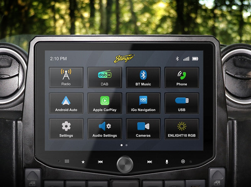 Stinger Horizon 10 Defender Infotainment System
