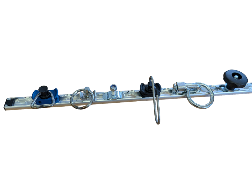 Small Porter Track Super Slimline Cargo L Track- 1500mm – MUD-UK