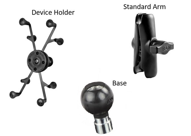 RAM X-Grip Large Phone Holder – MUD-UK