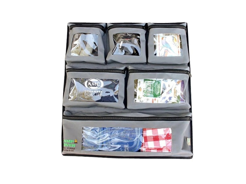 Camp Cover Door Storage System- 6 Pockets