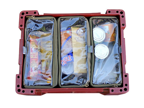 Camp Cover Wolf Box Pouch- 3 x Thirds