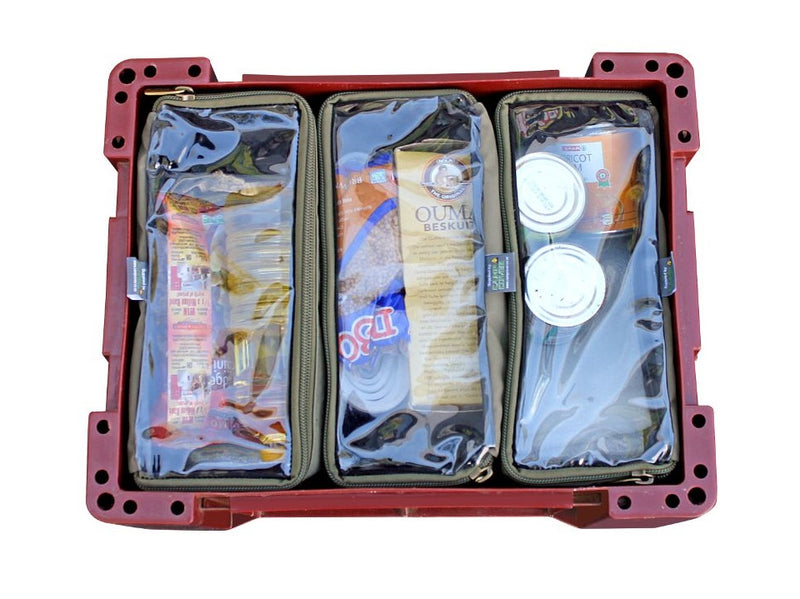 Camp Cover Wolf Box Pouch- 3 x Thirds