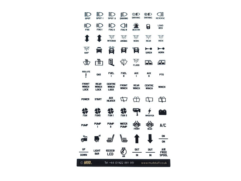 Carling Switch Legend Stickers