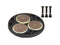 RAM Triple Magnetic 2.5" Round Base Adapter