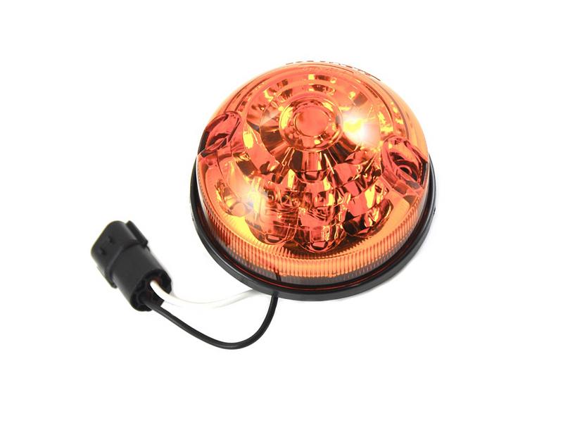 NSLUMO - Luce laterale anteriore a LED compatibile con Defender 90/110 1983~1990 Defender 90~16, lampada a LED con lente fumé da 73mm NSLUMO - Luce laterale anteriore a LED compatibile con Defender 90/110 1983~1990 Defender 90~16, lampada a LED con lente fumé da 73mm